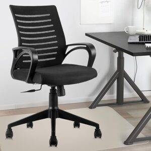 Ace Mid Back Office Chair (Black)