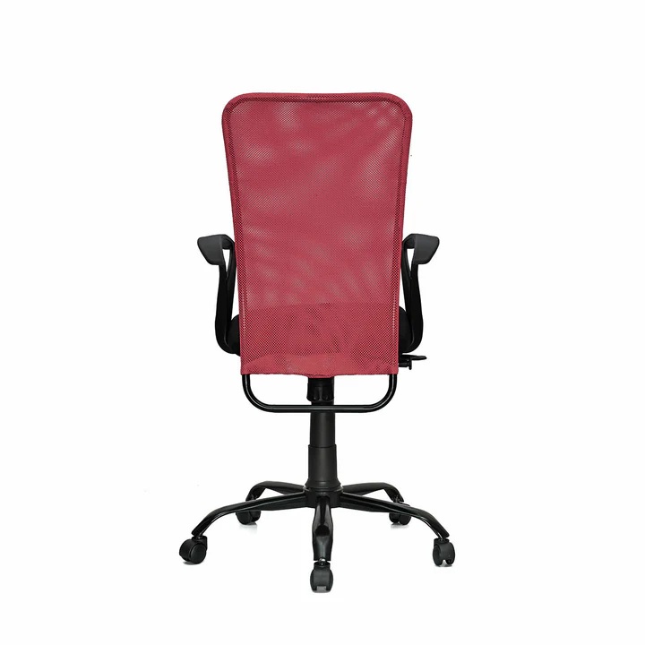 Nilkamal Hanoi Mid Back Mesh Office Chair (Maroon) 7