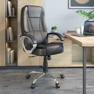 Nilkamal Kyoto High Back Office Chair (Black)
