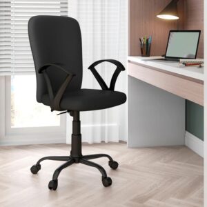 Nilkamal Lusaka Mid Back Office Chair (Black)