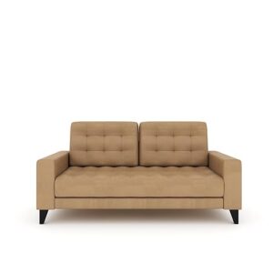 Nilkamal Novelty 3 Seater Fabric Sofa (Brown)