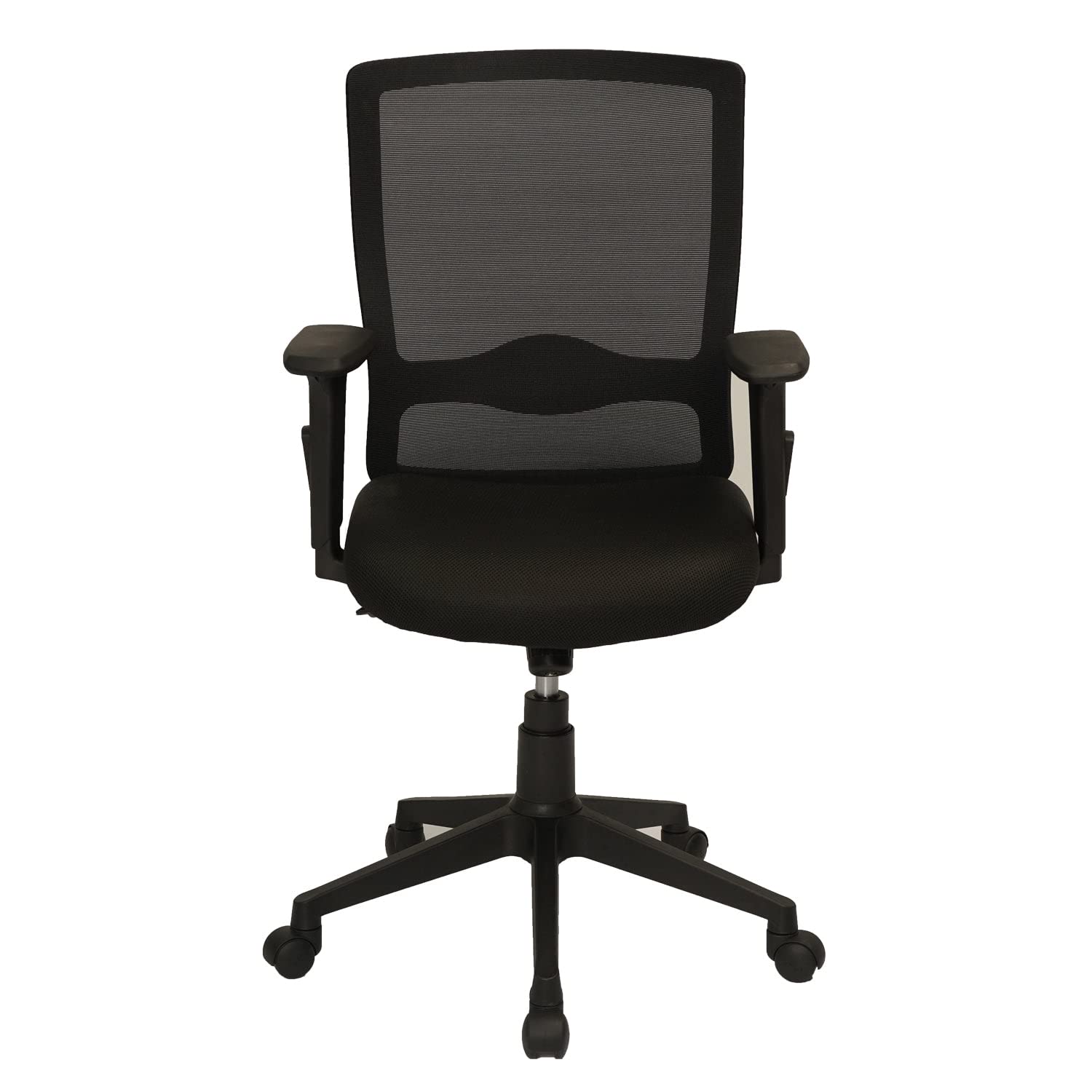 Nilkamal Rewa Mid Back Mesh Chair (Black) 2