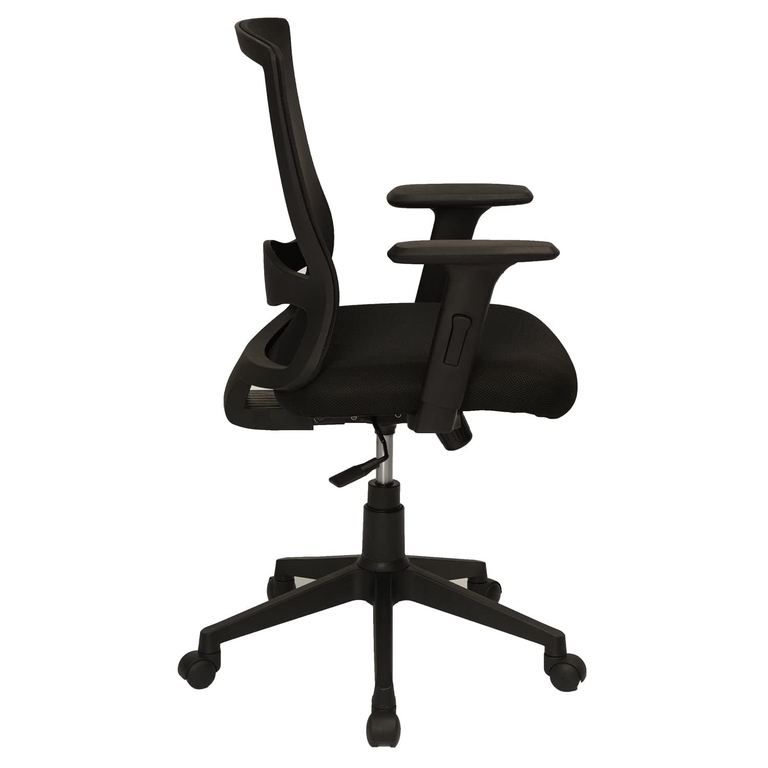 Nilkamal Rewa Mid Back Mesh Chair (Black) 6