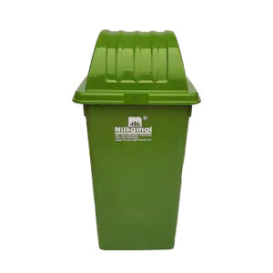 Nilkamal 100L Plastic Garbage Waste Bin (Green)