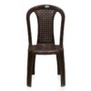 Nilkamal CHR4002 Plastic Armless Chair (Rose Wood) 5