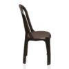 Nilkamal CHR4002 Plastic Armless Chair (Rose Wood) 8