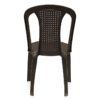 Nilkamal CHR4002 Plastic Armless Chair (Rose Wood) 9