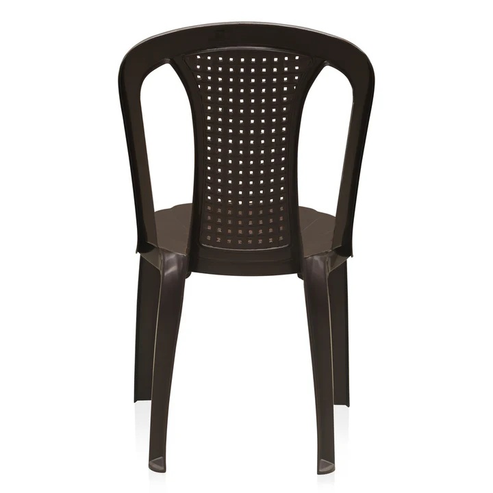 Nilkamal CHR4002 Plastic Armless Chair (Rose Wood) 9