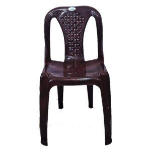 Nilkamal CHR4015 Plastic Armless Chair (Rose Wood)
