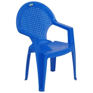 Nilkamal CHR5017 Plastic Baby Arm Chair (Deep Blue)