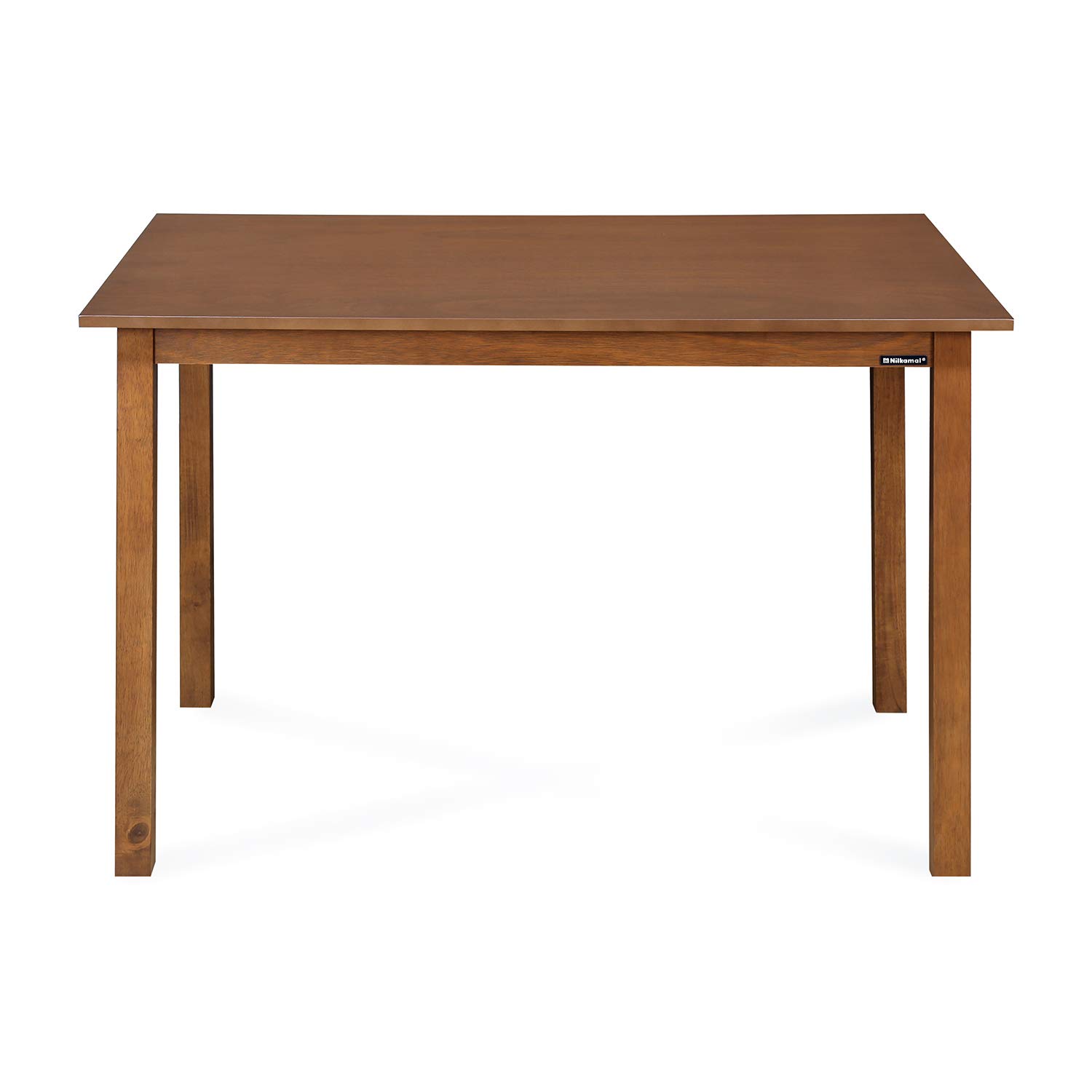 Nilkamal Carlos 4 Seater Dining Set (Walnut) 3