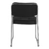 Nilkamal Contract 02 without Arm Visitor Chair (Black) 5