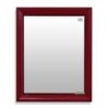 Nilkamal Gem Plastic Cabinet with Mirror (Maroon) 2
