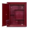 Nilkamal Gem Plastic Cabinet with Mirror (Maroon) 3