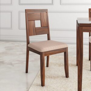 Nilkamal Hampshire  Dining Chair (Walnut)