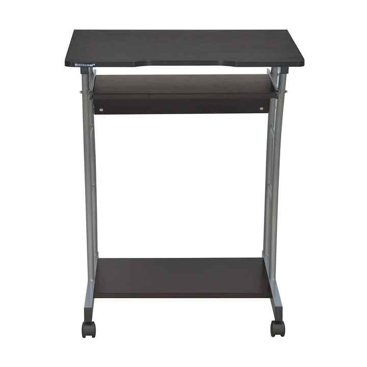 Nilkamal Leo Computer Table (Black-Walnut) 2
