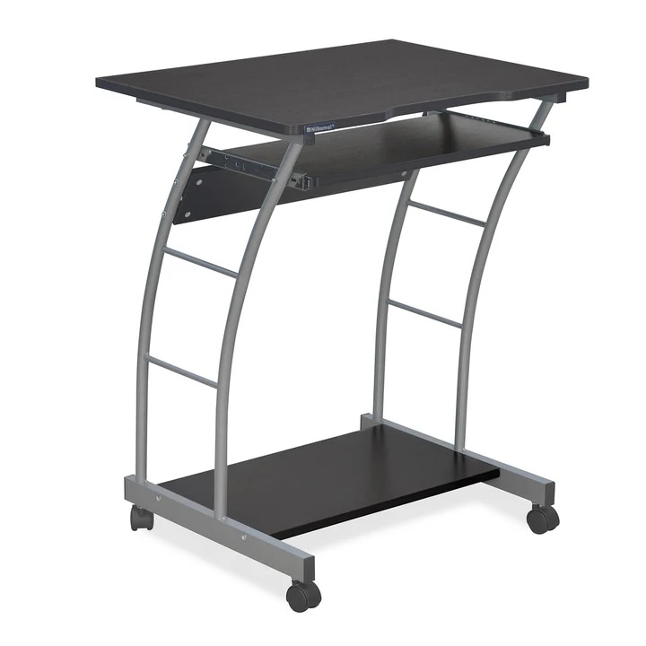 Nilkamal Leo Computer Table (Black-Walnut) 3