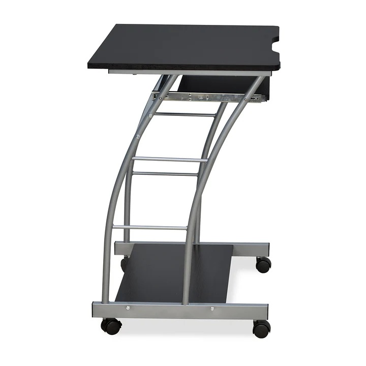 Nilkamal Leo Computer Table (Black-Walnut) 5