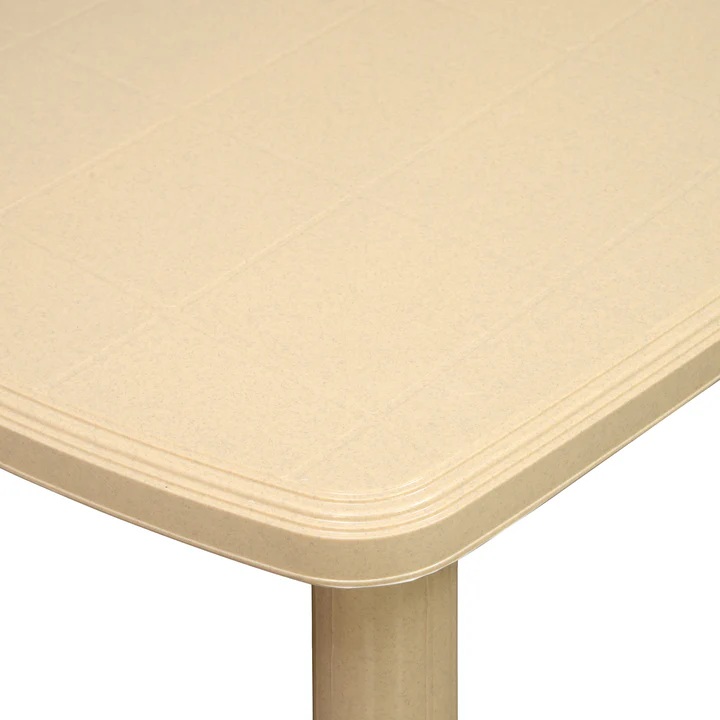 Nilkamal Marvel Dining Table (Marble Beige) 5