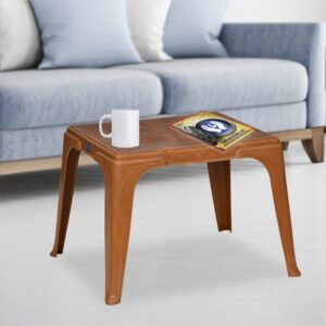 Nilkamal Nova Plastic Center Table (Pear Wood)