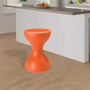 Nilkamal STL12 Plastic Stool (Rust Brown)