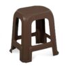 Nilkamal STL26 Plastic Stool (Season Rust Brown) 2