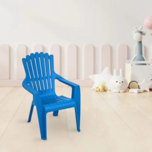 Nilkamal TOYCHR5026 Plastic Kids Arm Chair (Gem Blue)