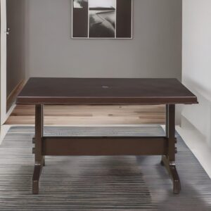 Nilkamal Ultima Dining Table (Season Rust Brown)