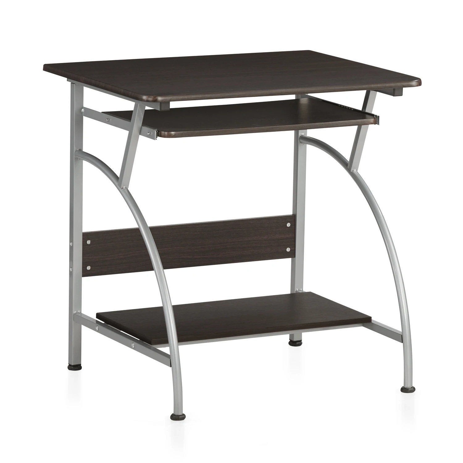 Nilkamal Vibe Computer Table (Black-Walnut) 3