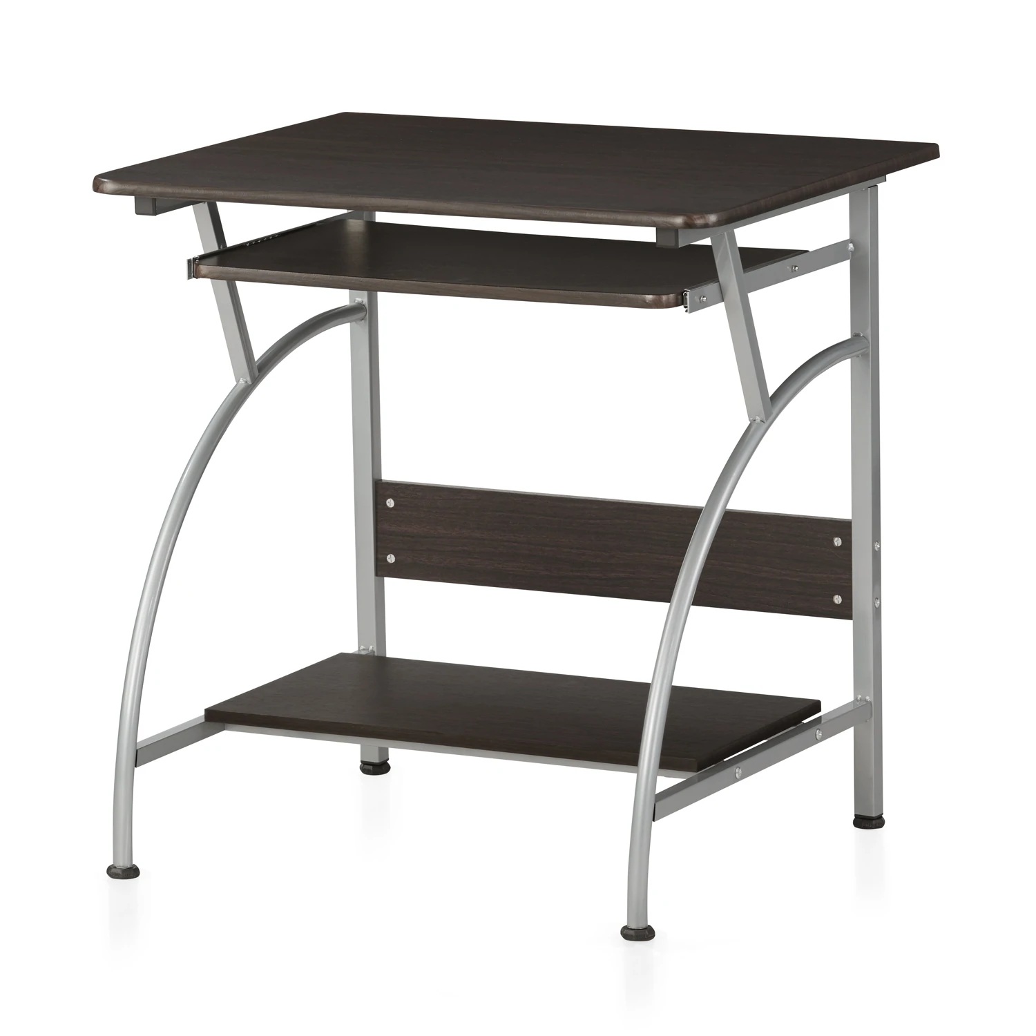 Nilkamal Vibe Computer Table (Black-Walnut) 4