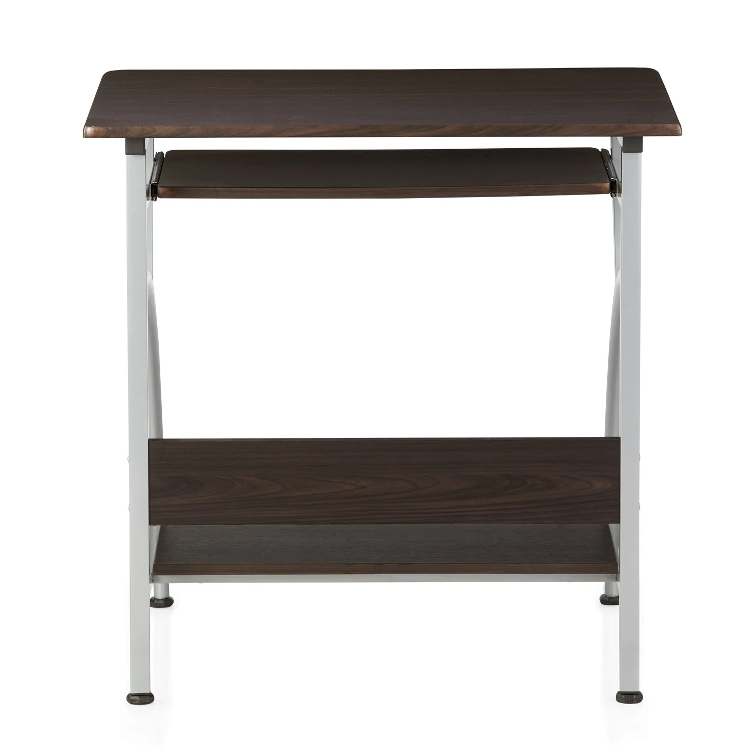 Nilkamal Vibe Computer Table (Black-Walnut) 6