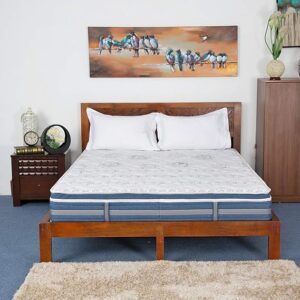 Nilkamal Vibrant 6"+2" Box Top Pocket Spring Mattress (Queen Size)