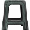 Nilkamal STL26 Plastic Stool (Iron Black) 1