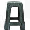 Nilkamal STL26 Plastic Stool (Iron Black) 2