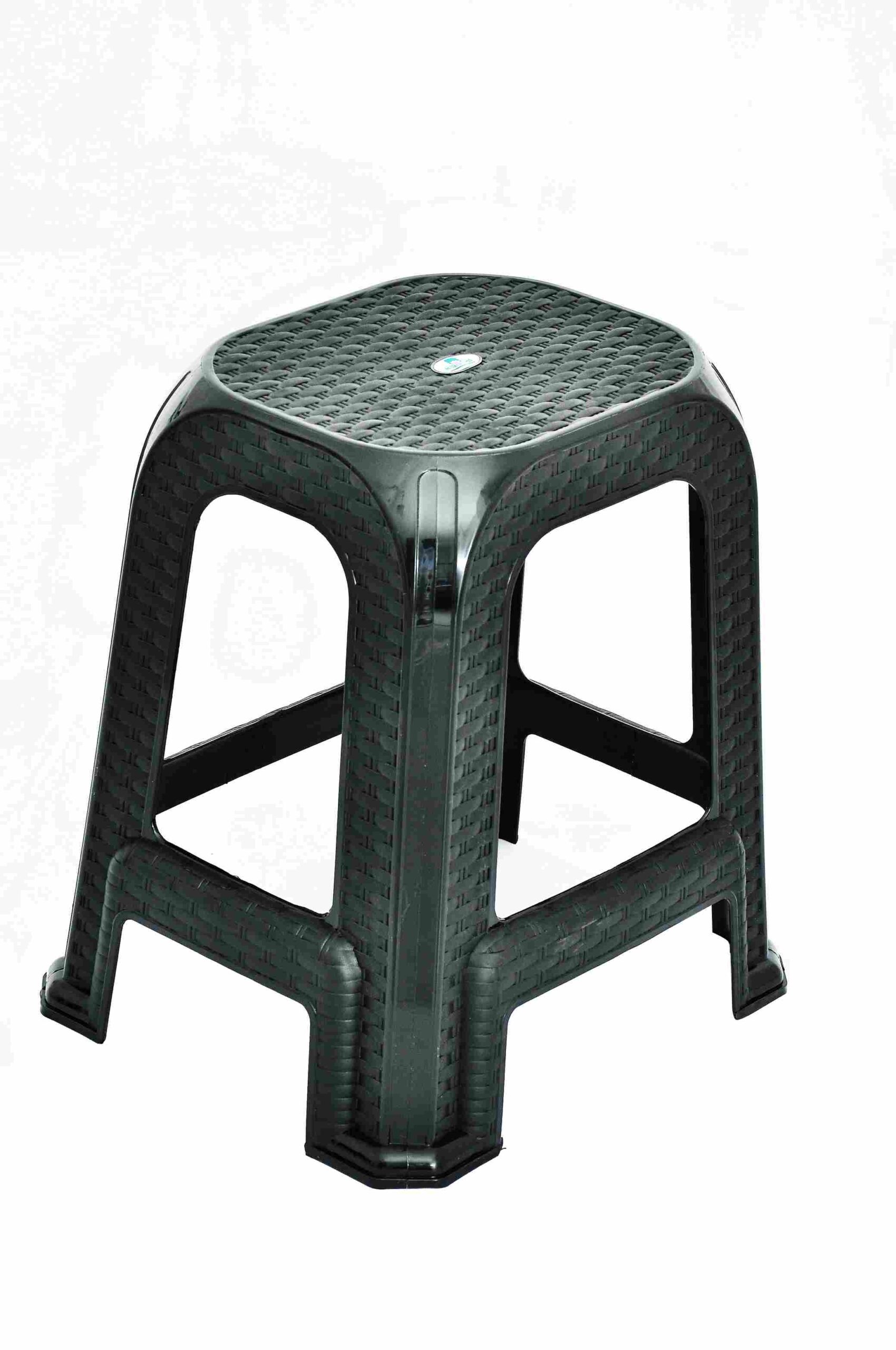 Nilkamal STL26 Plastic Stool (Iron Black) 4
