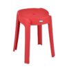 Nilkamal Twist Plastic Stool (Bright Red) 3