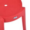 Nilkamal Twist Plastic Stool (Bright Red) 5
