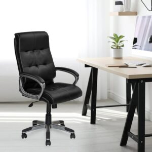 Nilkamal Veneto High Back Office Chair (Black)