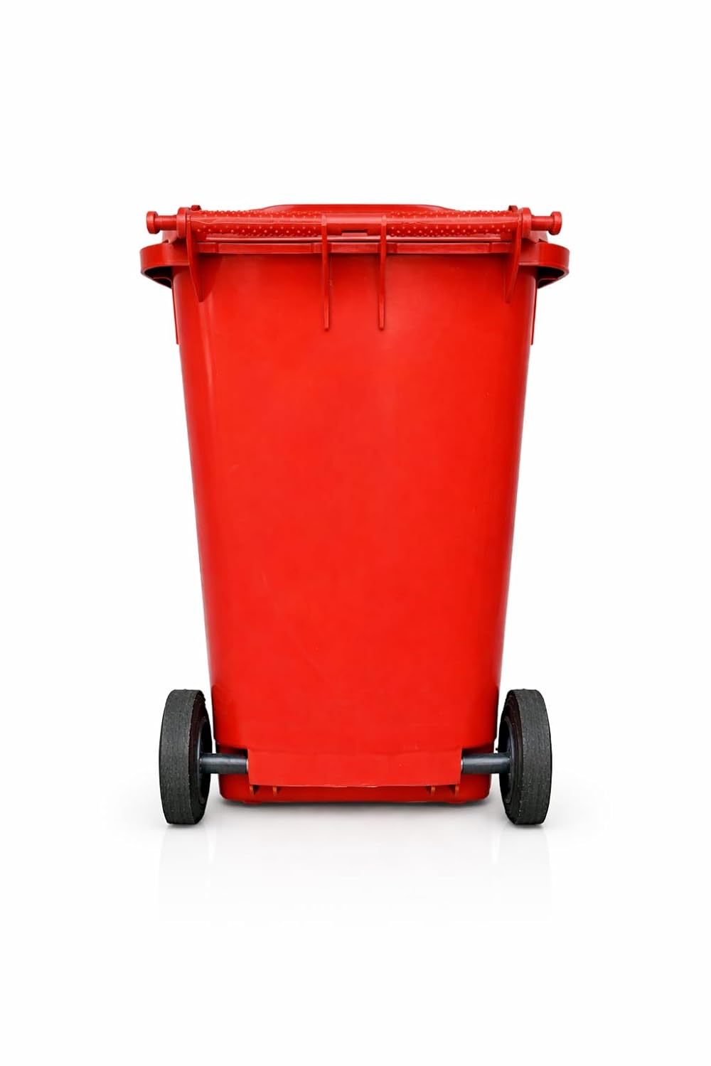 Nilkamal 120L Plastic Garbage Waste Bin (Red) 5
