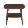 Nilkamal Arena Plastic Side Table (Walnut) 3