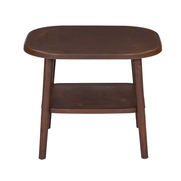 Nilkamal Arena Plastic Side Table (Walnut) 3