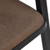 Nilkamal Luxe Full-Back Cushioned Plastic Chair (Season Rust Brown & Dark Beige) 7