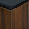 Nilkamal Metro 2 Door Engineered Wood Shoe Cabinet (Walnut) 6