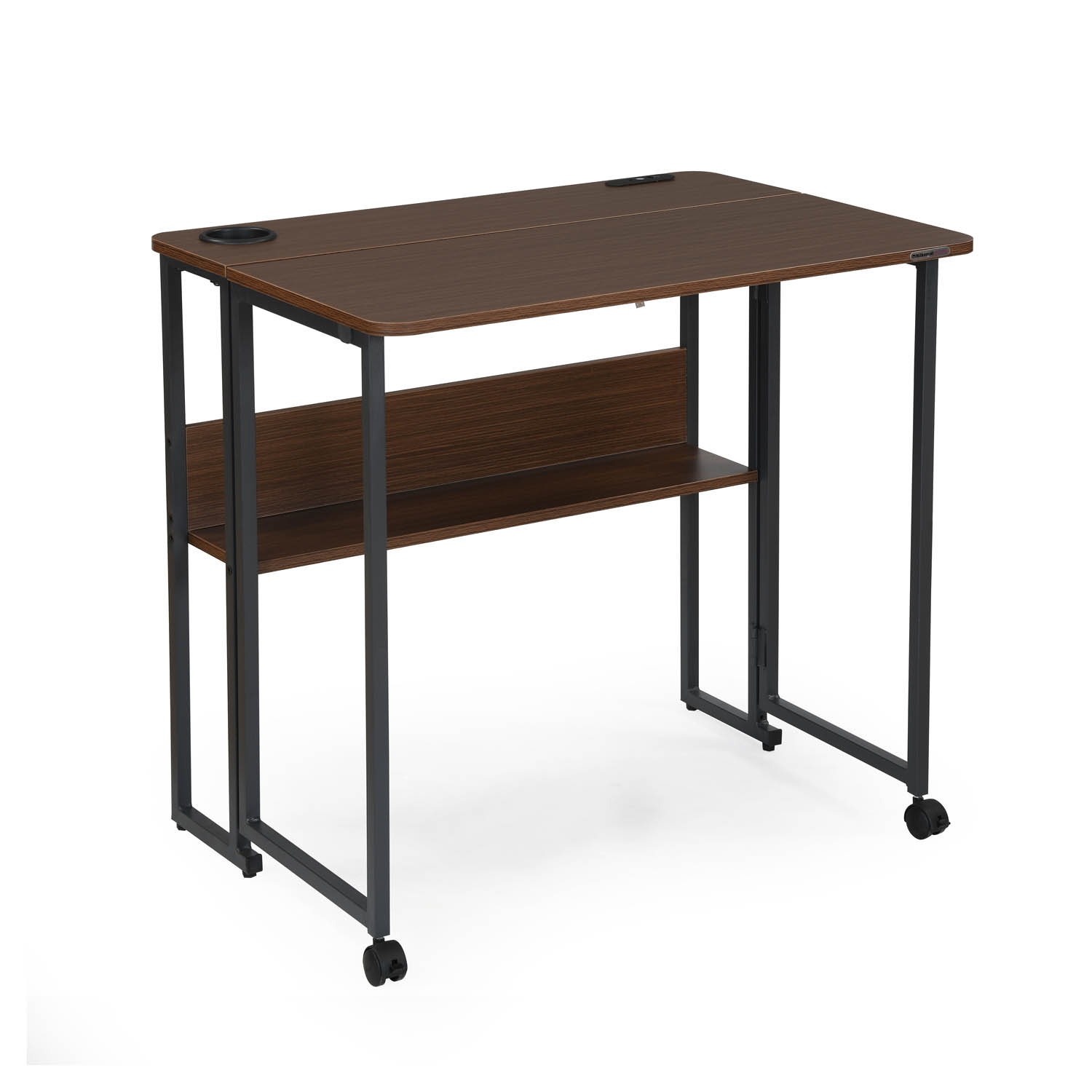 Nilkamal Nolan Foldable Desk (GPGLEGNO OAK) 2