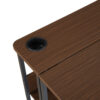 Nilkamal Nolan Foldable Desk (GPGLEGNO OAK) 4