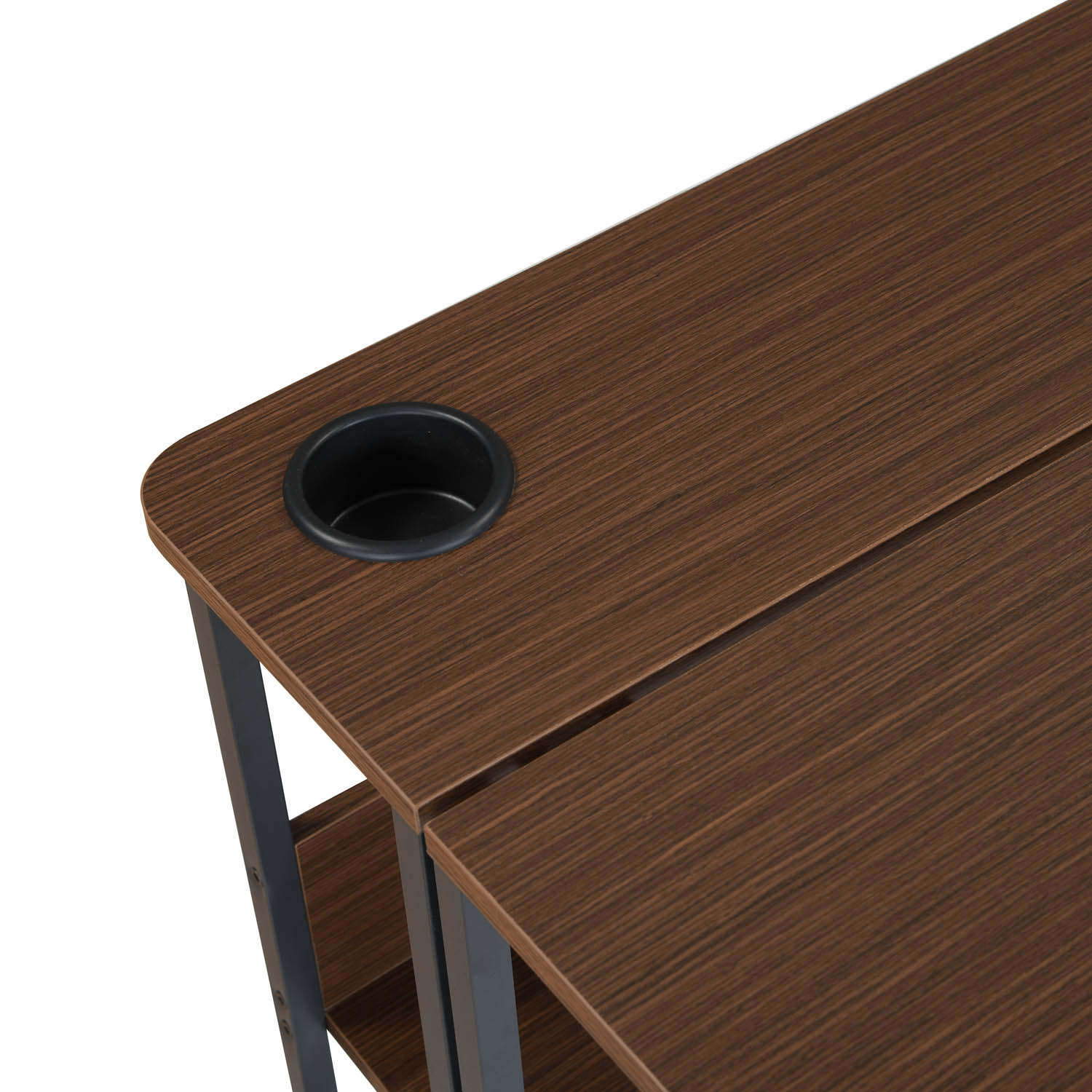 Nilkamal Nolan Foldable Desk (GPGLEGNO OAK) 4