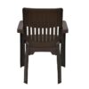 Nilkamal Ortho Comfort Plastic Arm Chair (Season Rust Brown) 10