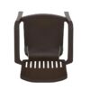 Nilkamal Ortho Comfort Plastic Arm Chair (Season Rust Brown) 12