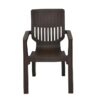 Nilkamal Ortho Comfort Plastic Arm Chair (Season Rust Brown) 8