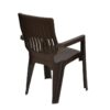Nilkamal Ortho Comfort Plastic Arm Chair (Season Rust Brown) 9